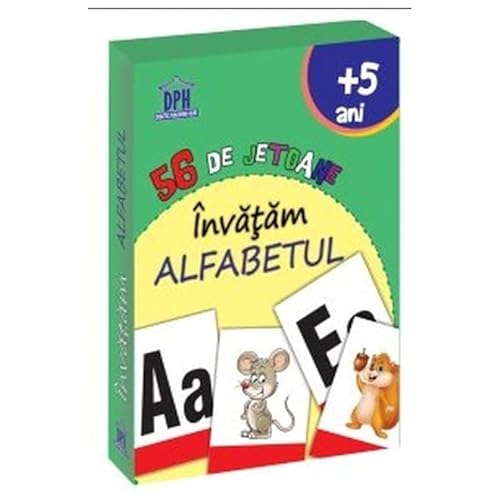 56 De Jetoane: Invatam Alfabetul (5 Ani+) von Didactica Publishing House